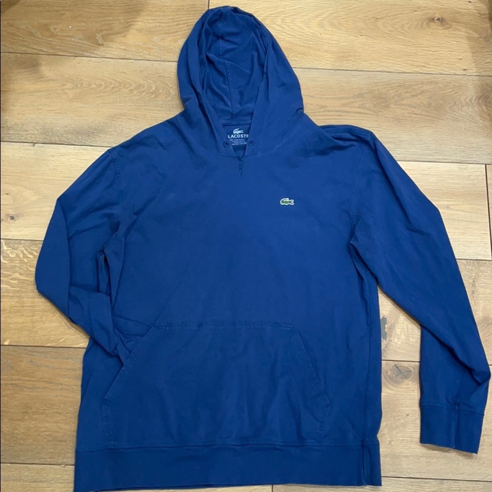 Like new Lacoste hoodie size 6